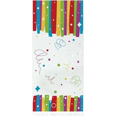 20pcs Rainbow Ribbon Birthday Cello Bags