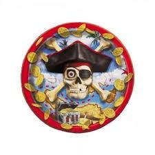 PIRATE BOUNTY 7&quot; PLATES CLOSEOUT