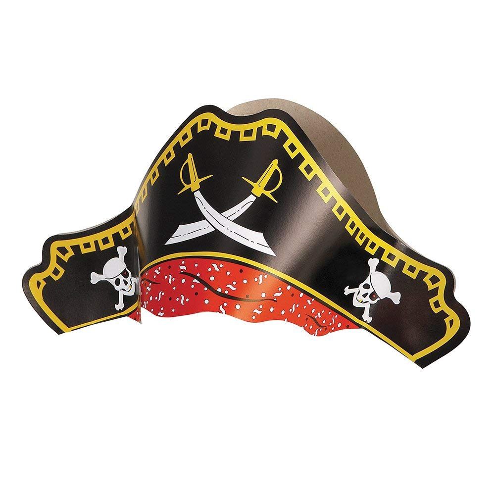 4PC PIRATE HATS