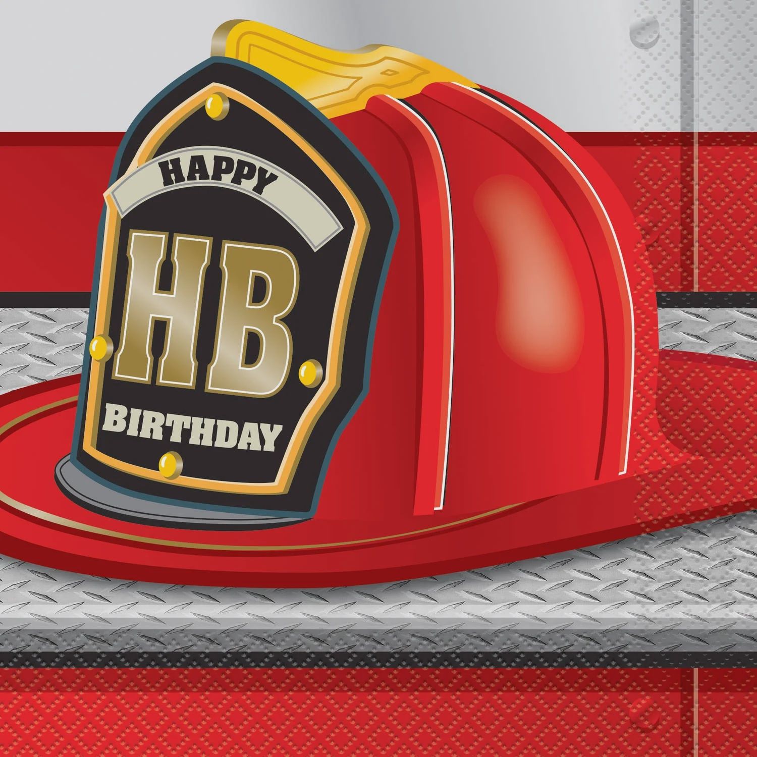 16 FIREFIGHTER BIRTHDAY PARTY LUNCHEON NAPKINS CLOSEOUT