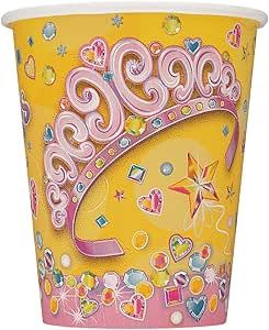 8  9 oz.  Pretty Princess Cups CLOSEOUT