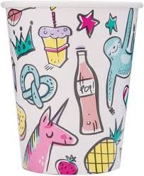 8pcs Favorite Things Birthday 9oz Cups CLOSEOUT