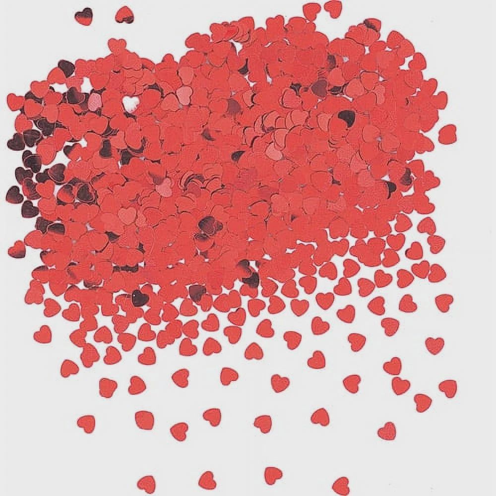 0.5oz Red Heart Confetti