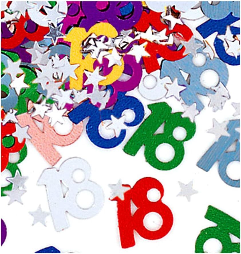 0.5oz 18 BIRTHDAY CONFETTI