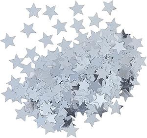 0.5oz Silver Star Confetti