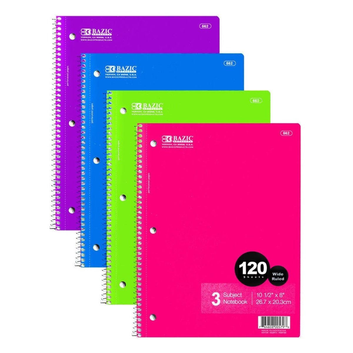 BAZIC 120 sheet 3 Subject Notebook