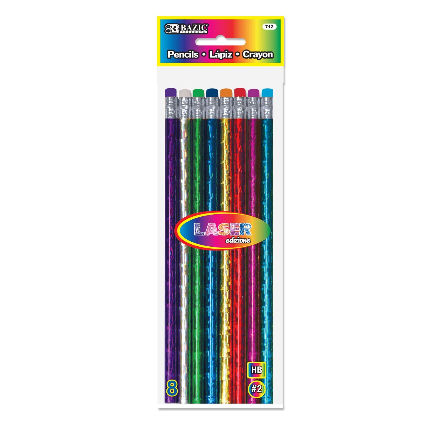 8pcs Fancy Pencils (Pencil Stationery)