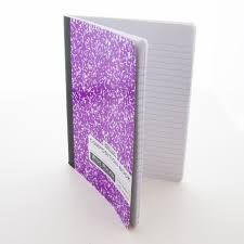 BAZIC wide ruled 160 pages composition book Stationery
