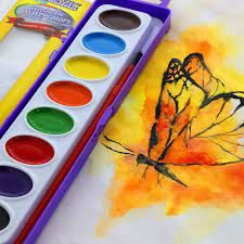 16pcs Watercolor w/ Brush (Paint Stationery)