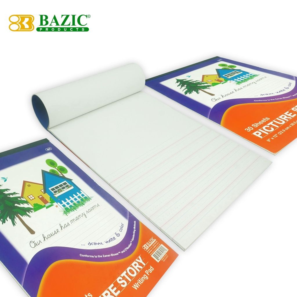30pcs Picture Story Writing Pad (Book Stationery)