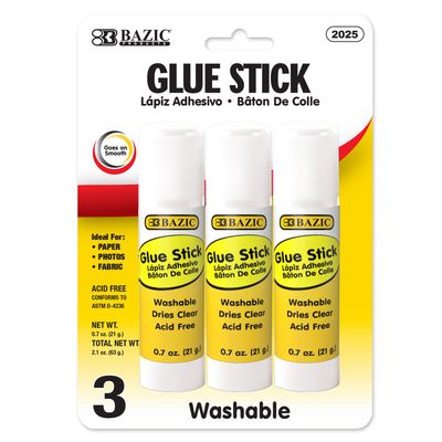 3pcs 21g Glue Stick (Glue Stationery)