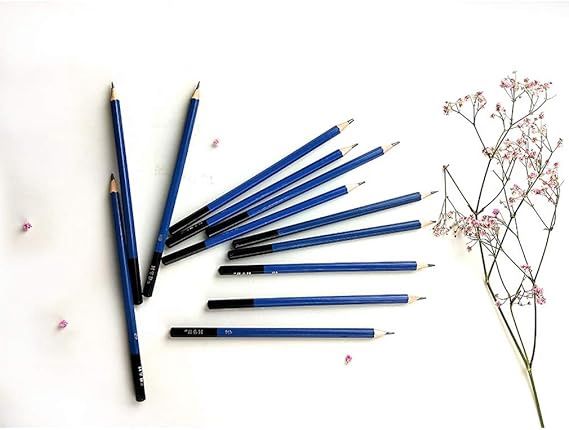 12pcs Pointer Drawing Pencils (Pencil Stationery)
