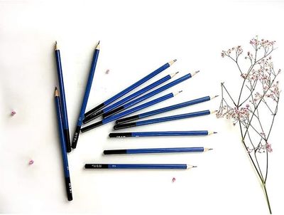 12pcs Pointer Drawing Pencils (Pencil Stationery)