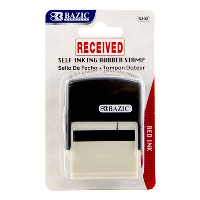 BAZIC RECEIVED SELF INKING STAMP Stationery