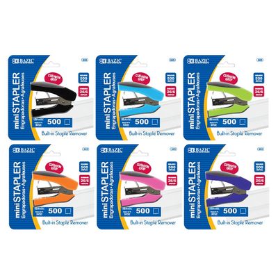 MINI STAPLER SET CUSHION GRIP Stationery
