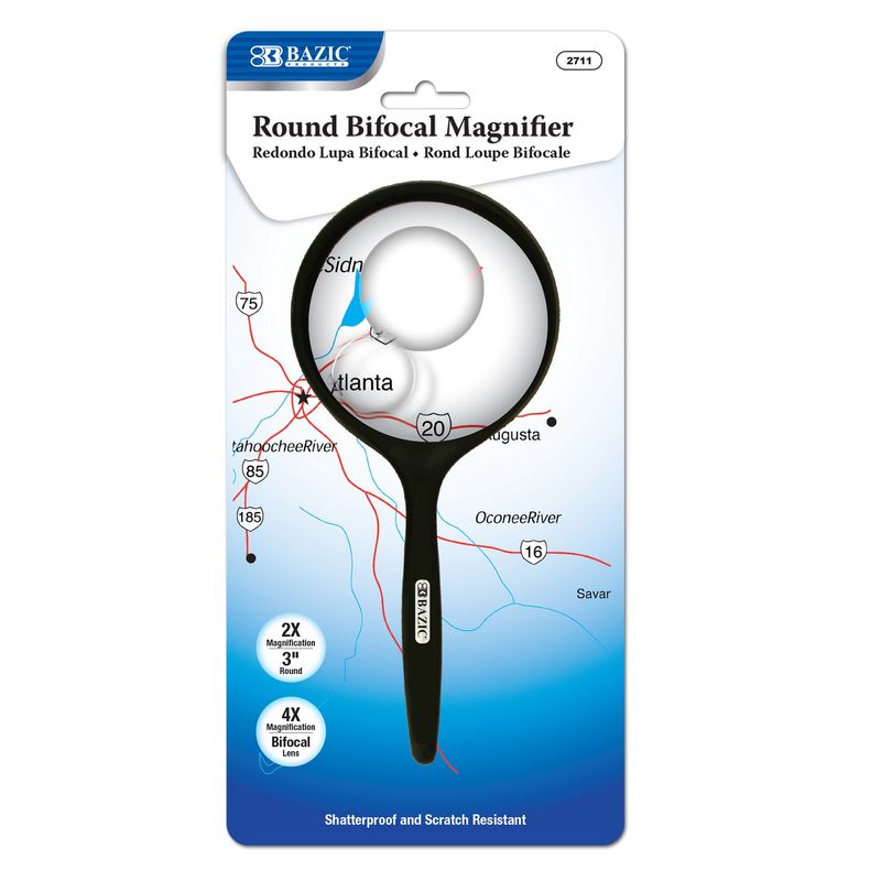 BAZIC ROUND BIFOCAL MAGNIFIER Stationery