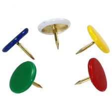 LUCKY STAR 50 THUMB TACKS Stationery