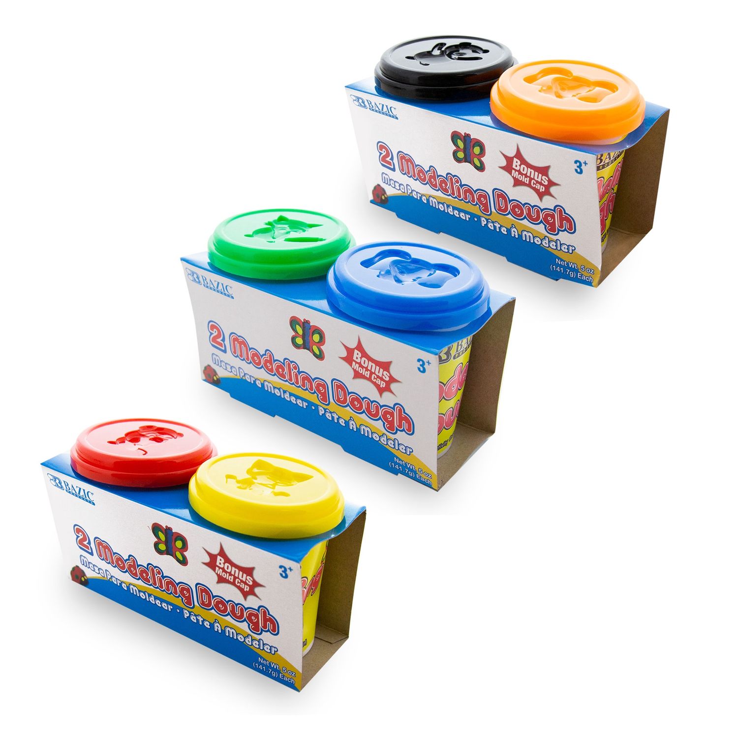 2pcs Modeling Dough (Plasticine Stationery)