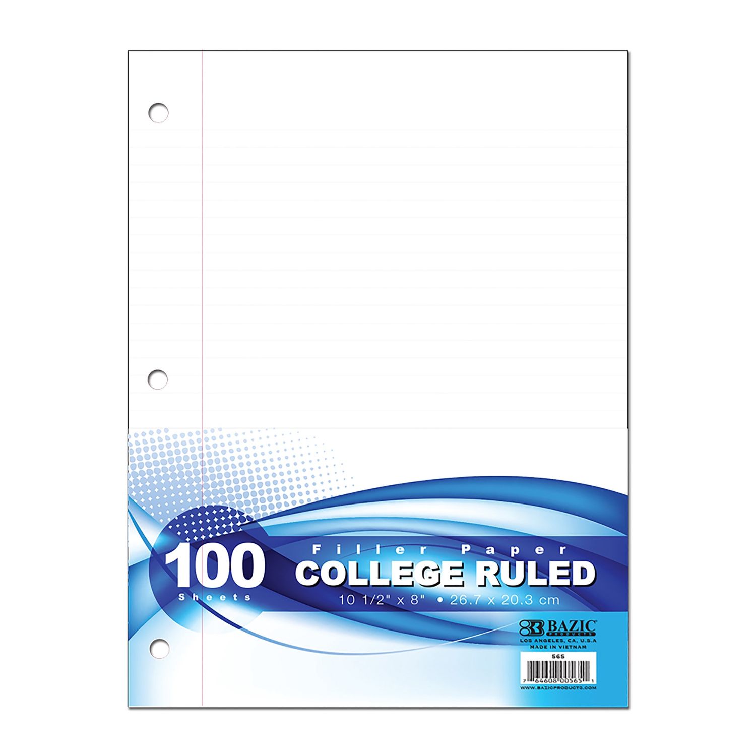 100pcs Filler Paper College Ruled (Paper Stationery)