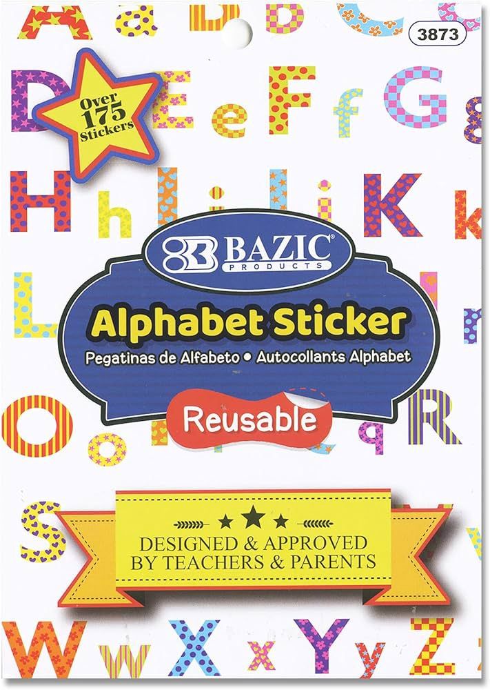 Alphabet Stickers 175 Book (Sticker Stationery)