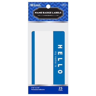 25pcs Name Labels (Label Stationery)