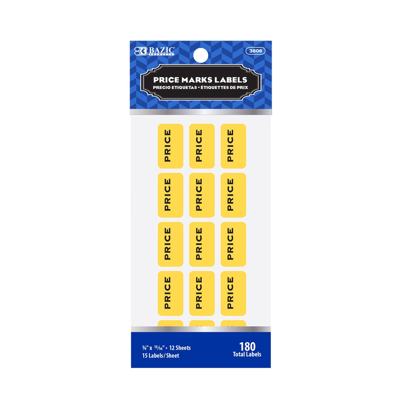 180pcs Price Marks Labels (Label Stationery)