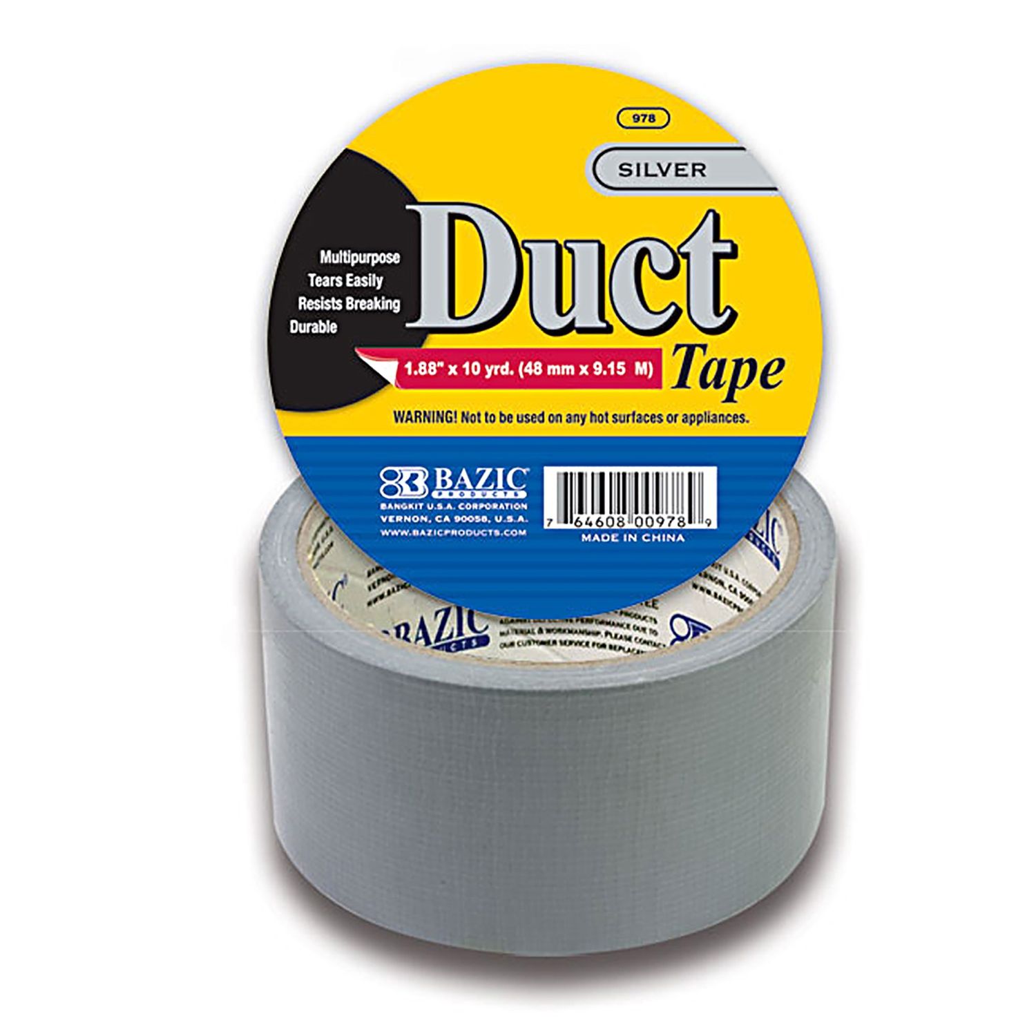 1.88|&quot;x10yards Duct Tape (Tape Stationery)