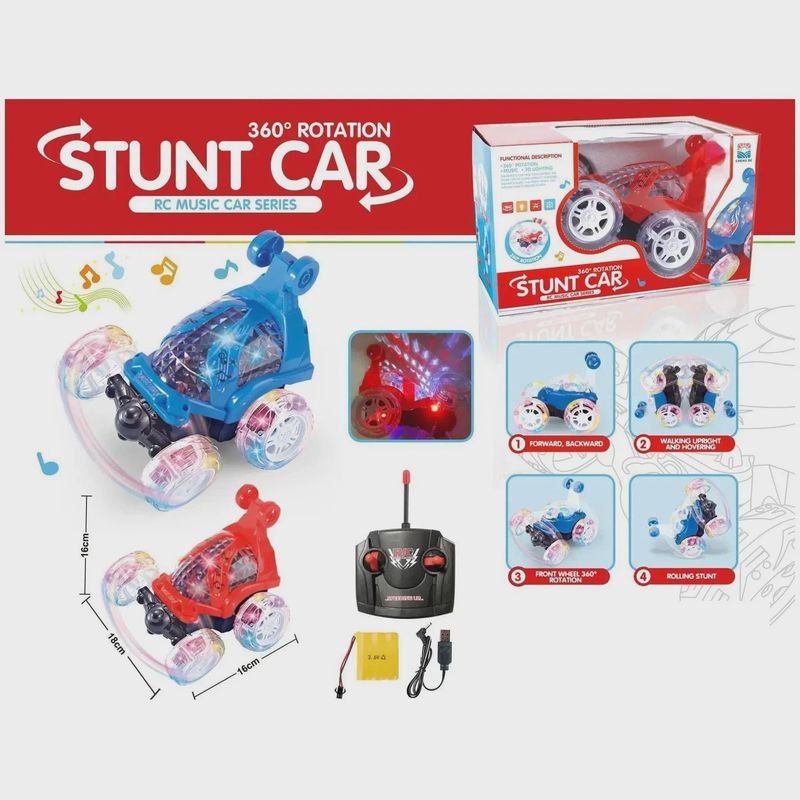 Stunt Car 360 Rotation (Boy Toys)