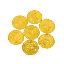 12pcs Gold Coins(Party Favours)