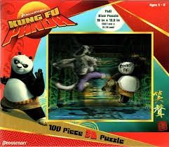Kung Fu panda 100 3D Puzzles