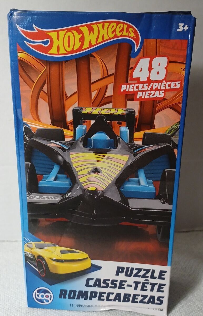 48pcs Hot Wheels Puzzles