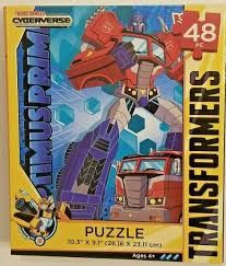 48pcs Transformers Puzzles, Type: Optimus Prime