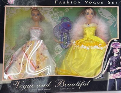 Vogue and Beautiful Doll Set (Girl Toys)