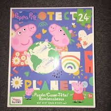 24pcs Peppa Pig Puzzles, Type: Planet