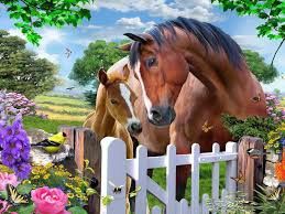 50pcs Super 3D Puzzles (At the Garden Gate)