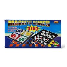 3 IN 1 Magnetic Games (Board Game)