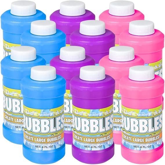 8oz Bubble Bottles (Party Favors)