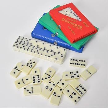 Double Six Dominoes Set of 28 Small (Games)