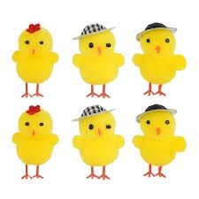 6pcs Easter Chick Decorations (Easter)