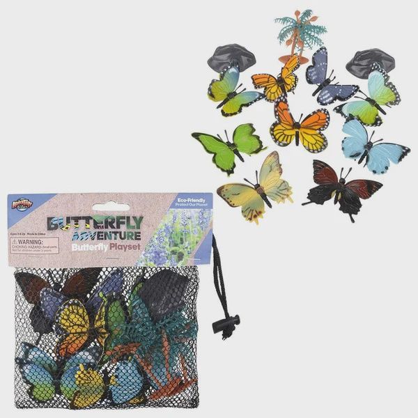 12pcs Butterfly Mesh Bag Set (Craft)