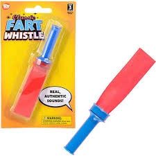 4pcs Classic Fart Whistles (Party Favours)