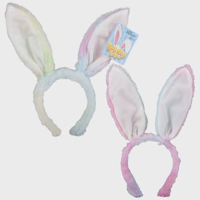 Plush Cotton Candy Bunny Ears (Easter)