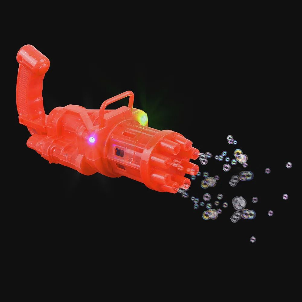 Mega Bubble Blaster (Toys), Color: Red