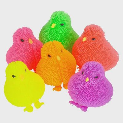 2pcs 3.25&quot; Chick Puffer (Easter)