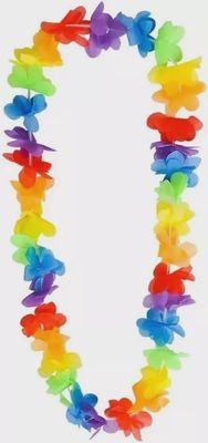 36&quot; Rainbow Flower Leis (Party Favours)