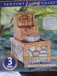 Cordless Country Heritage Water Fountain (Houseware)