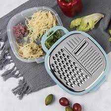 Assorted Color Grater with Bowl &amp; Lid (Houseware)