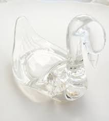 Clear Plastic Swan Soap Dish (Houseware)