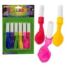 6pcs 9&quot; Whistle Balloons