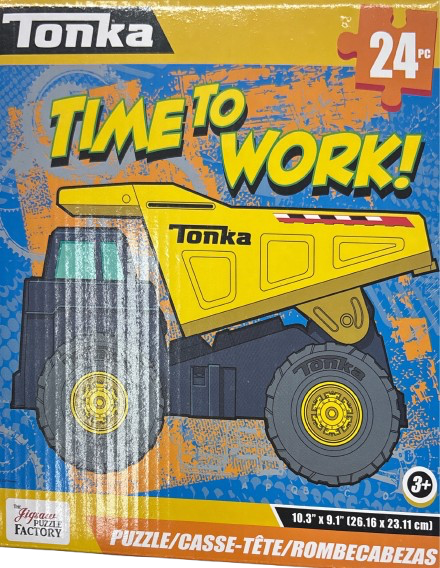 24pcs Tonka Puzzles (Puzzles), Type: Time to Work